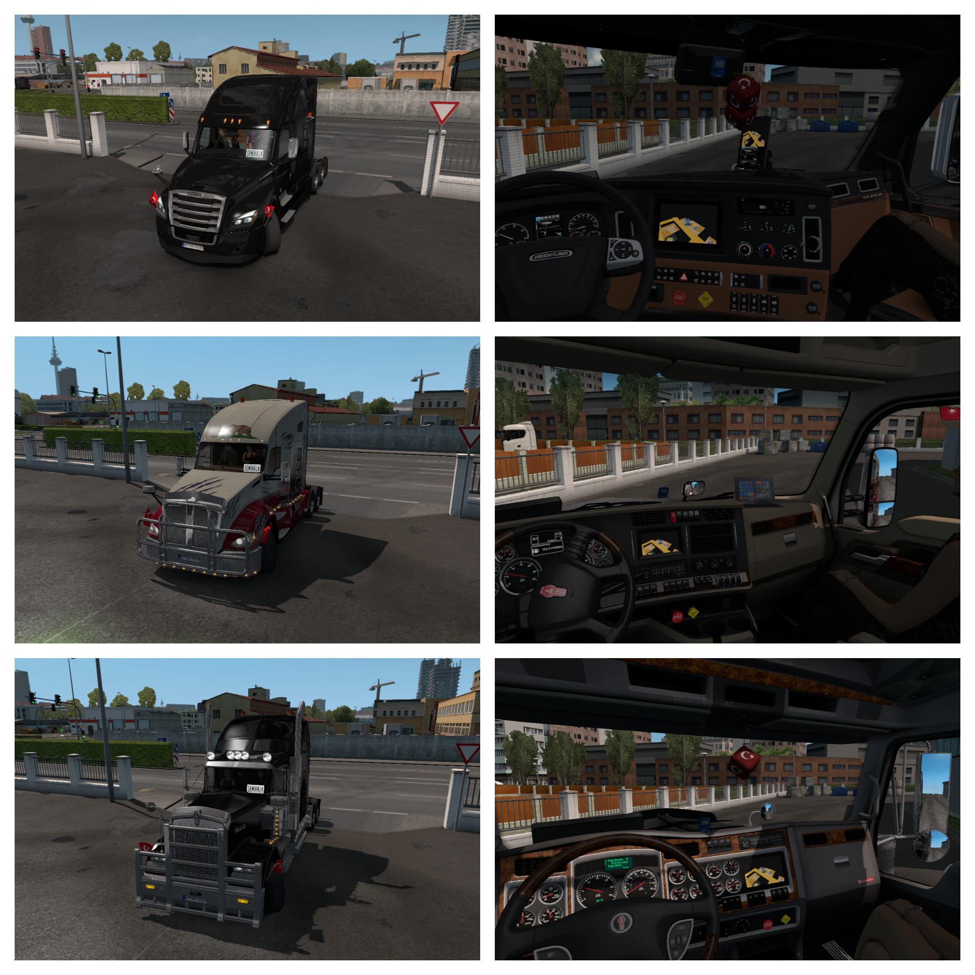 ATS Trucks for ETS2 V5.0 (1.39.x) (1.39.x)