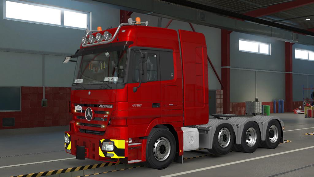 ETS2 - Mercedes-Benz Actros MP2 V1.1 (1.39.x) (1.39.x)