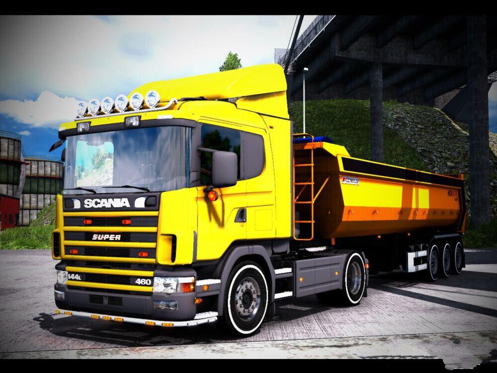 ETS2 - Scania 144L 460 Truck (1.39.x) (1.39.x)