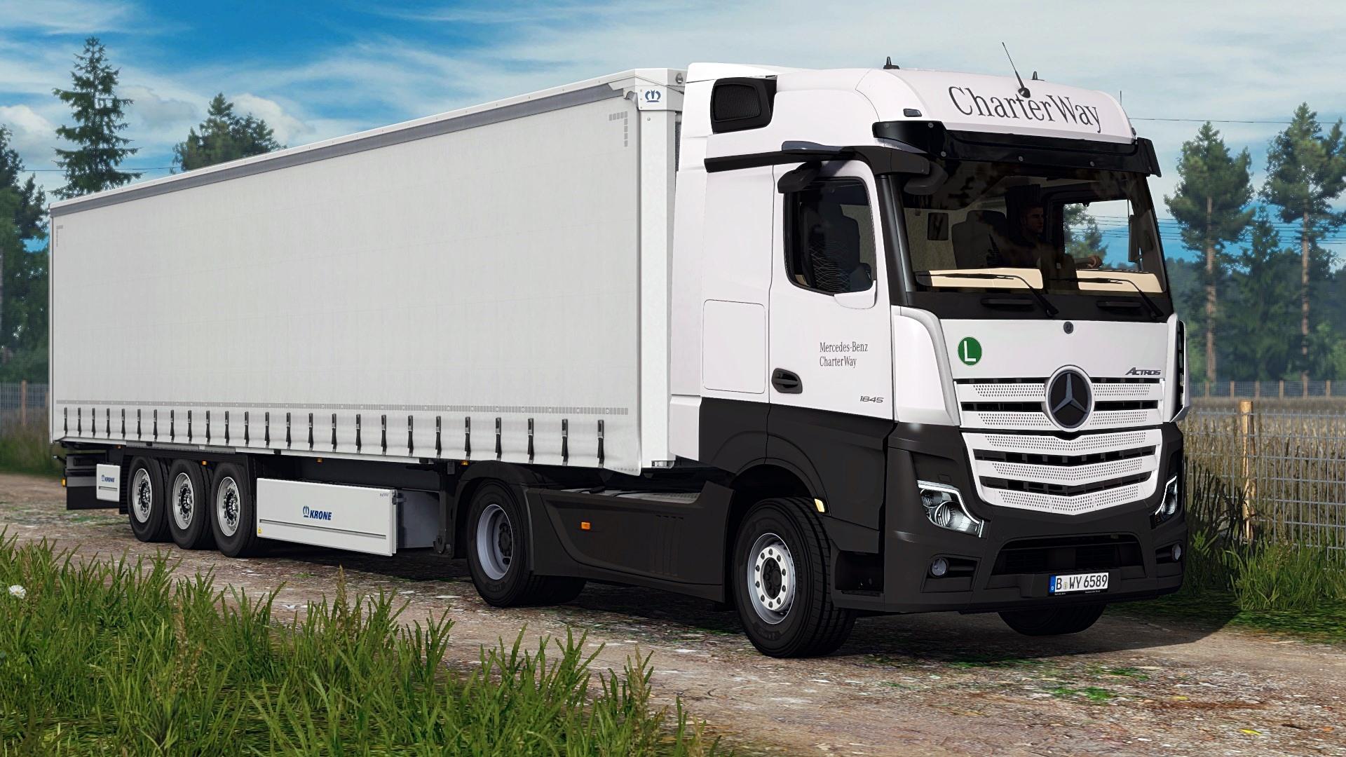 ETS2 - Mercedes-Benz New Actros 2019 V1.5 (1.39.x) (1.39.x)