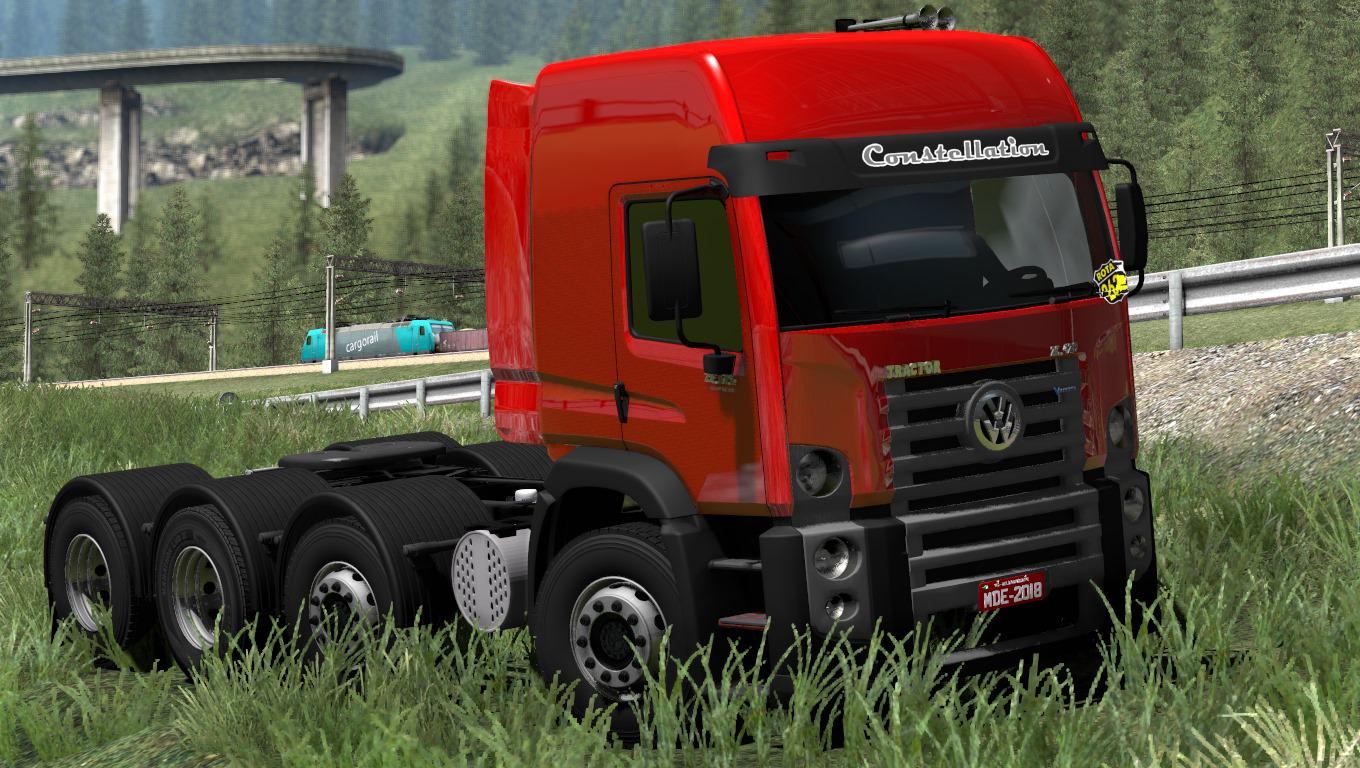 ETS2 - Volkswagen Constellation 8x4 Truck (1.38.x) (1.38.x) ETS2 - Volkswagen Constellation 8x4 Truck (1.38.x) (1.38.x)