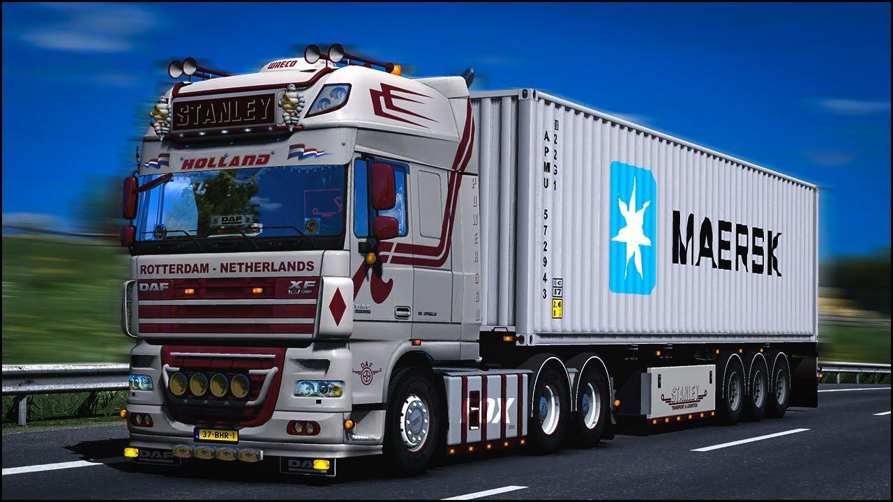 ETS2 - Daf Xf 105 Truck Updated V1.7 (1.38.x) (1.38.x)