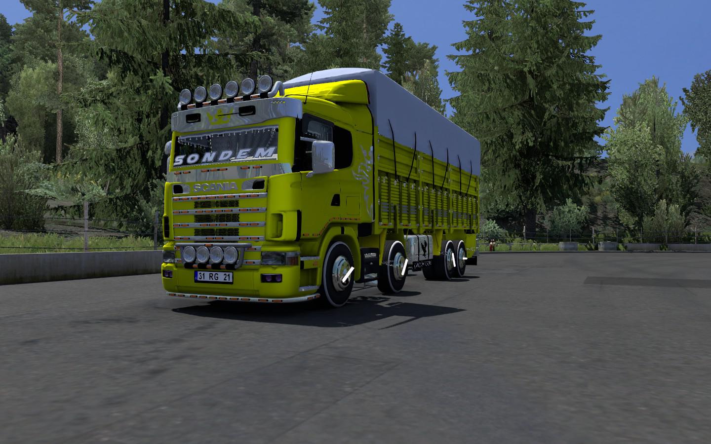 ETS2 - Scania 124G 360 Truck (1.38.x) (1.38.x) ETS2 - Scania 124G 360 Truck (1.38.x) (1.38.x)