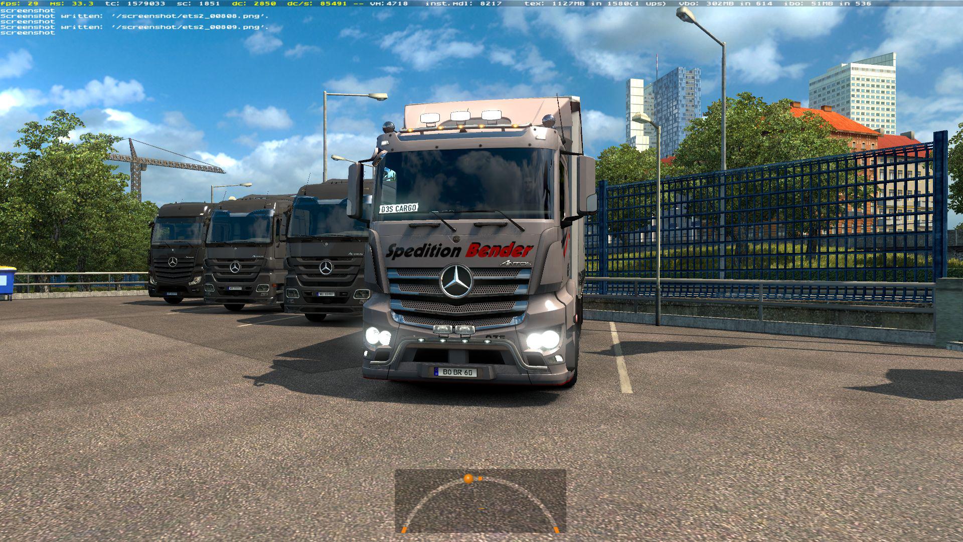 ETS2 - Mercedes Antos 12 Truck V1.2.0.123 R1.38.0.46 (1.38.x)
