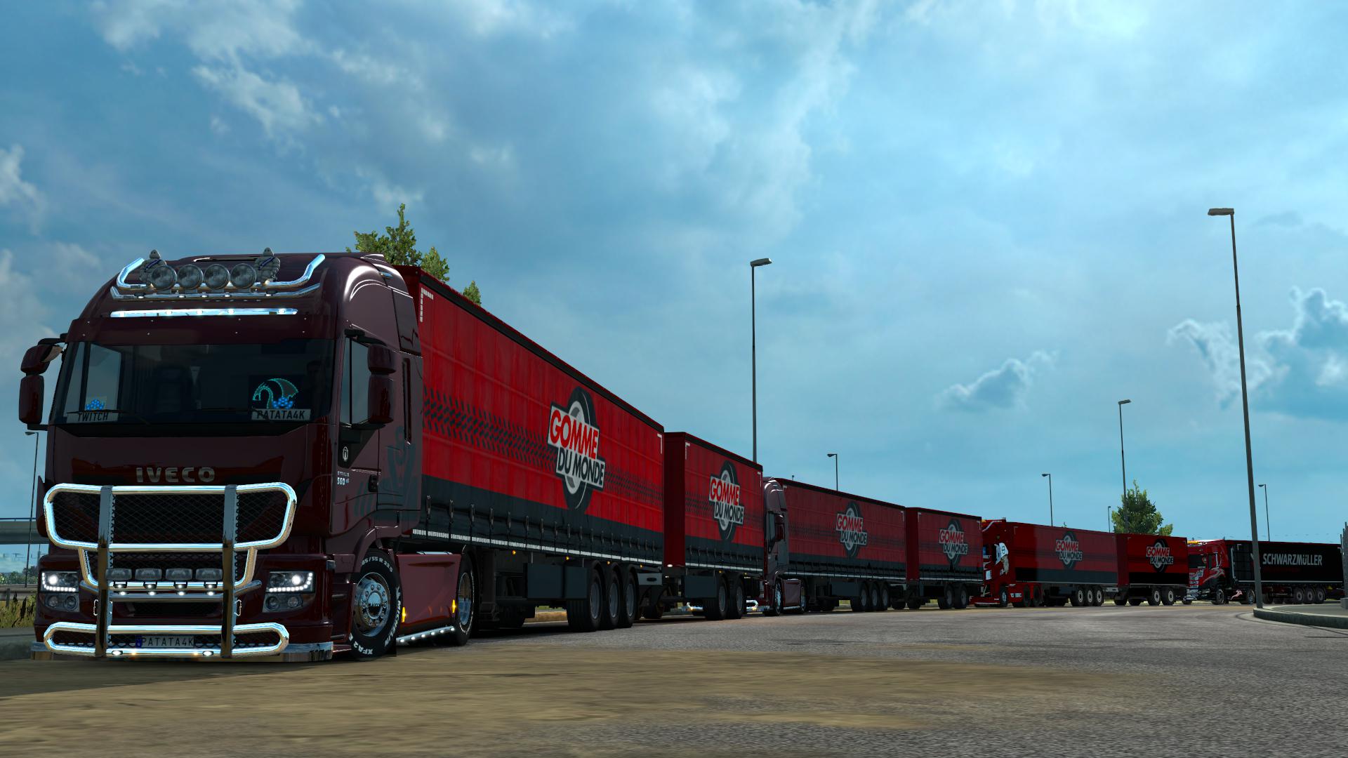 ETS2 - Iveco Hi-Way V8 Edition + Black Editon [Mp] Truckersmp (1.37.x) (1.37.x)