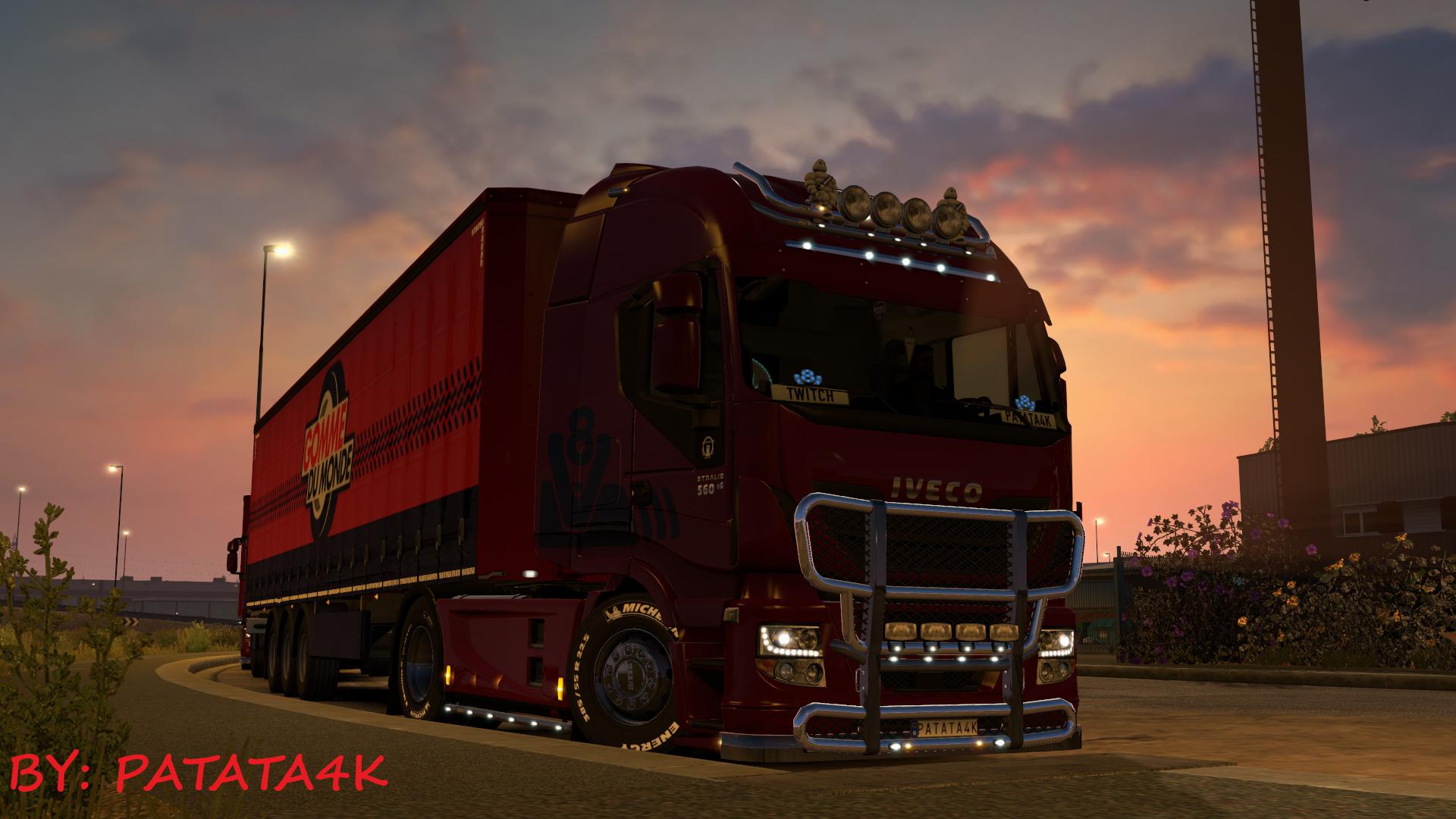 ETS2 - Iveco Hi-Way V8 Edition + Black Editon [Mp] Truckersmp (1.37.x) (1.37.x)
