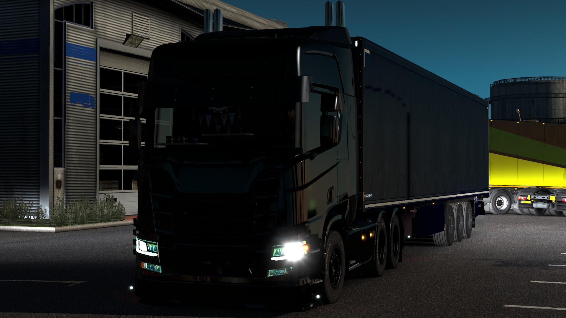 ETS2 - Scania R Black Edition for MP (1.37.x) (1.37.x)