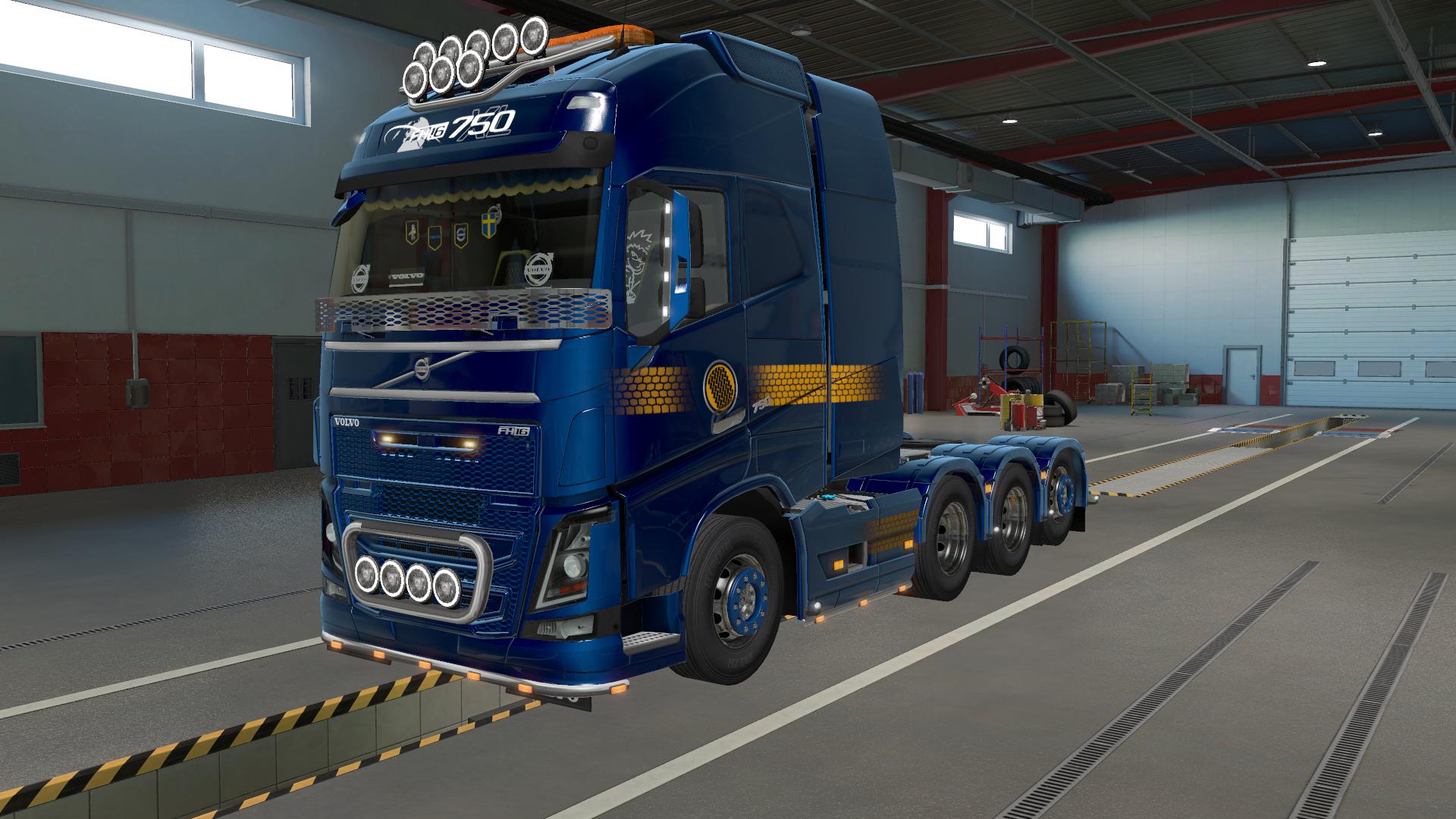 ETS2 - Rpie Volvo Fh16 2012 Fixed V1.37.1.82s (1.37.x)