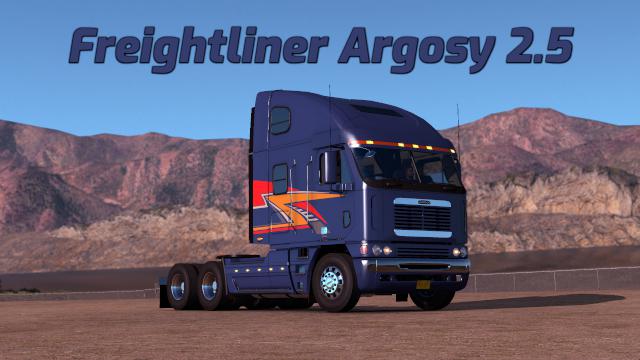 ETS2 - Freightliner Argosy Truck V2.5 (1.37.x) (1.37.x) ETS2 - Freightliner Argosy Truck V2.5 (1.37.x) (1.37.x)