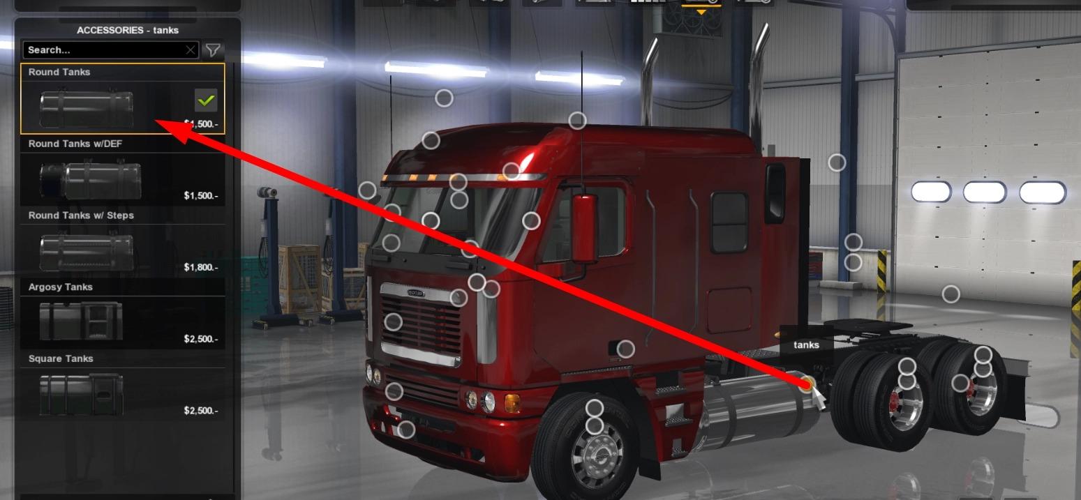 ETS2 - Freightliner Argosy Truck V2.5 (1.37.x) (1.37.x) ETS2 - Freightliner Argosy Truck V2.5 (1.37.x) (1.37.x)