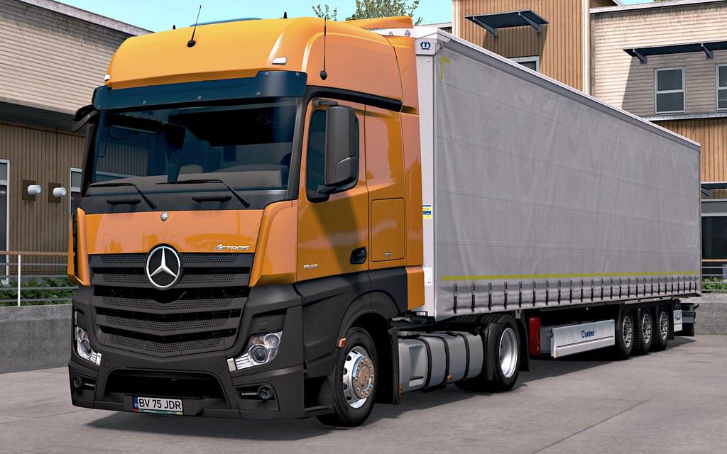 ETS2 - Mercedes Actros MP4 Truck V1.6 (1.37.x) (1.37.x) ETS2 - Mercedes Actros MP4 Truck V1.6 (1.37.x) (1.37.x)