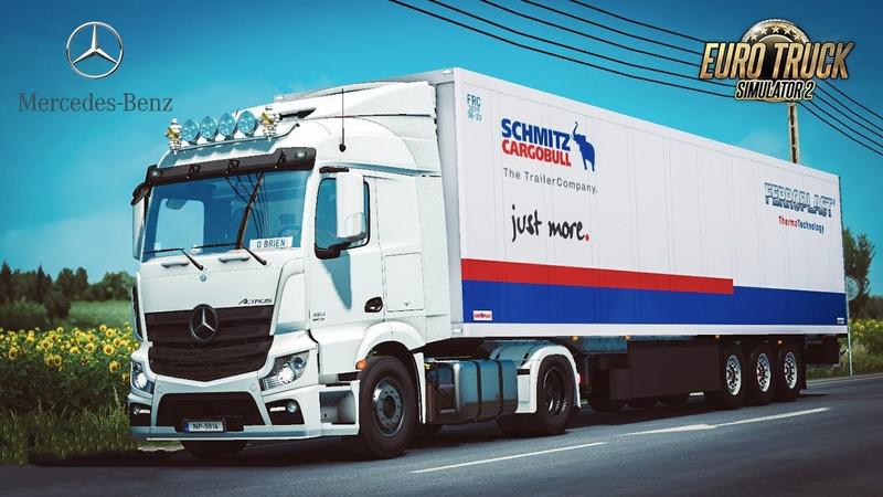ETS2 - Mercedes-Benz Actros MP4 Fix V1.3.1 (1.37.x) (1.37.x)