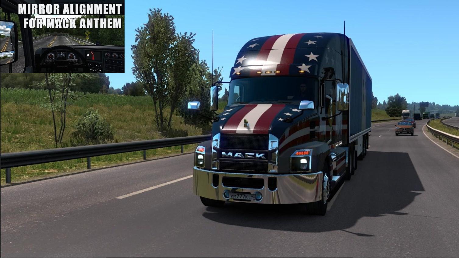 ETS2 - SCS Mack Anthem Truck V2.0 (1.37.x) (1.37.x)