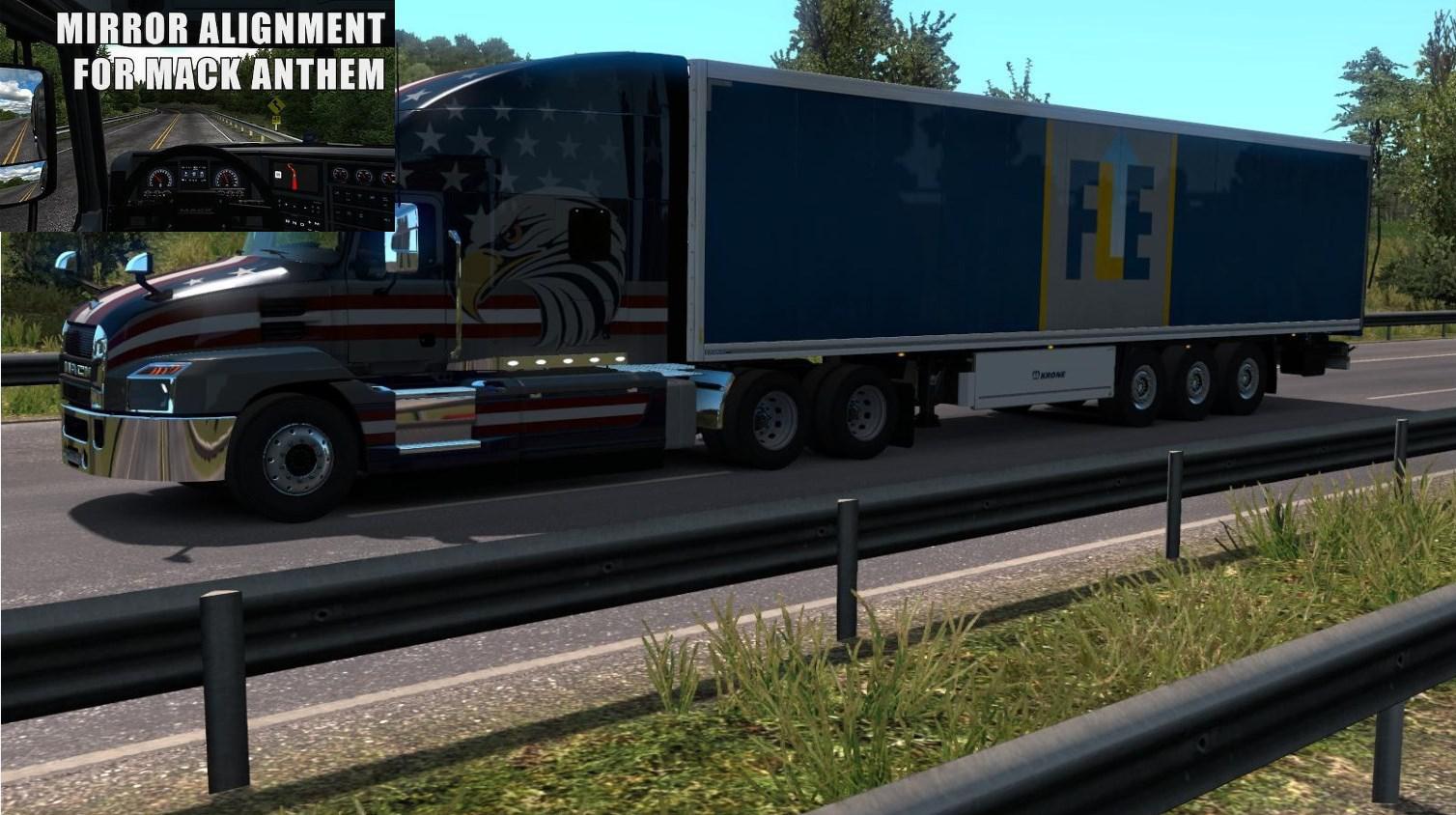 ETS2 - SCS Mack Anthem Truck V2.0 (1.37.x) (1.37.x)