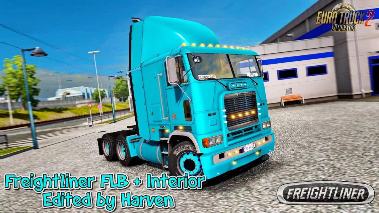 ETS2 - Freightliner FLB V2.0.7 (1.37.x) (1.37.x) ETS2 - Freightliner FLB V2.0.7 (1.37.x) (1.37.x)