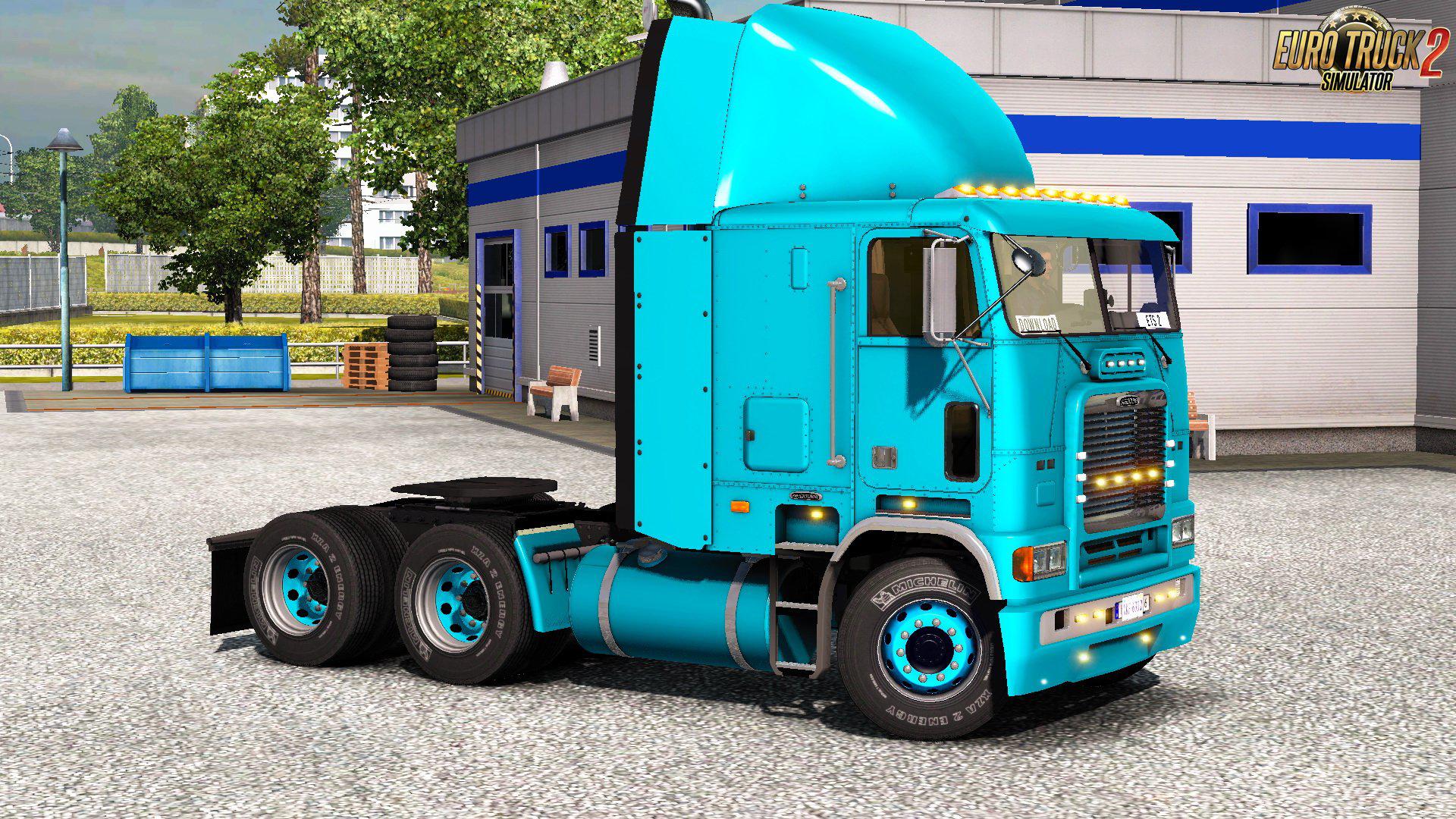 ETS2 - Freightliner FLB V2.0.7 (1.37.x) (1.37.x) ETS2 - Freightliner FLB V2.0.7 (1.37.x) (1.37.x)