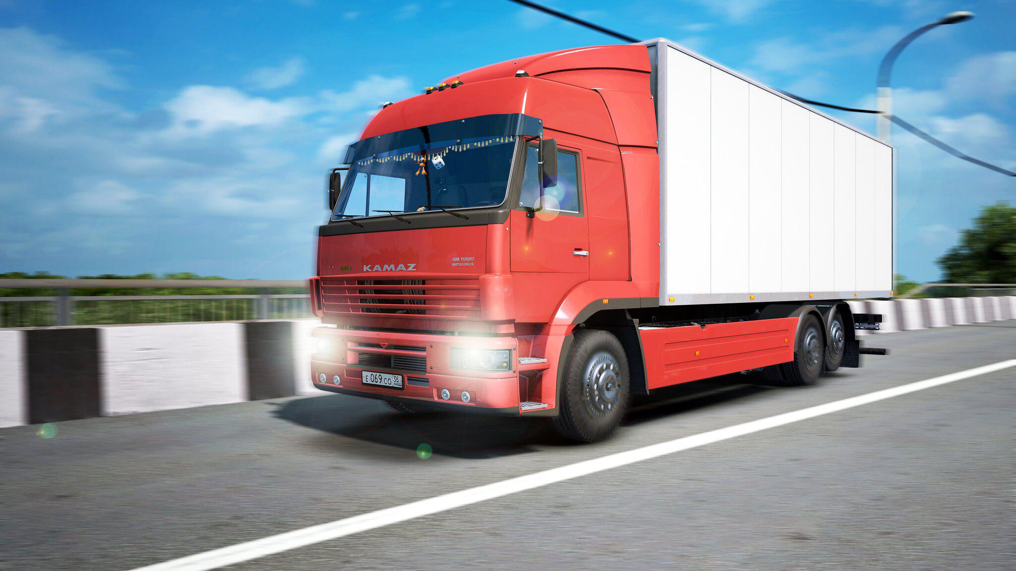 ETS2 - Kamaz 5360 / 53602 / 5480 / 6460-73 Truck (1.36.x) (1.36.x)
