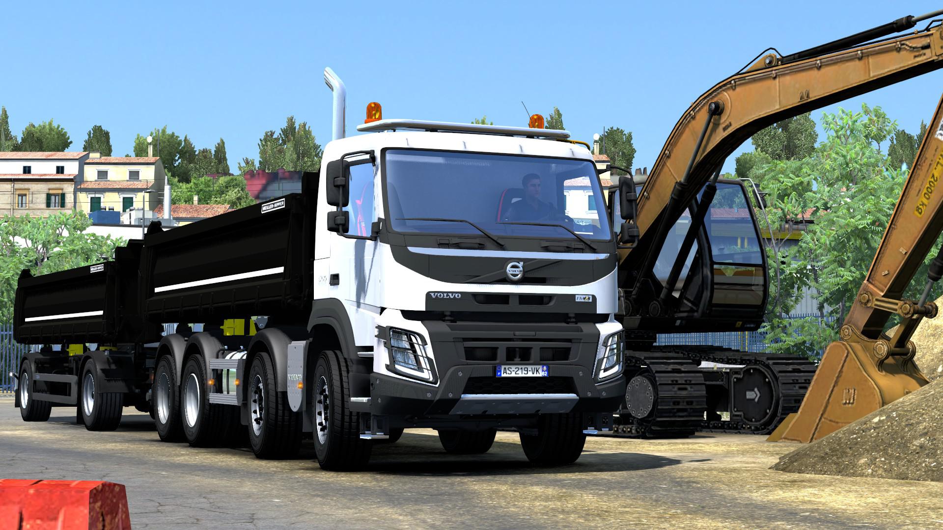 ETS2 - Volvo FMX Kipper Rework Truck V1.2 (1.36.x) (1.36.x)