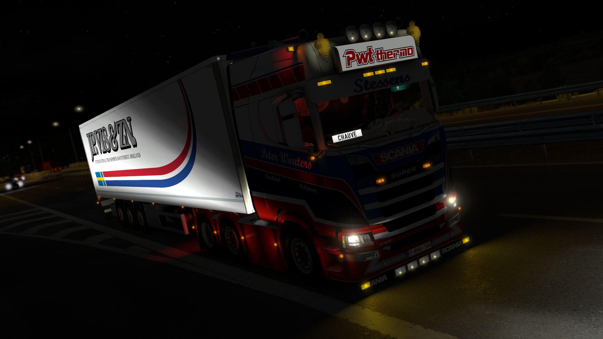 ETS2 - Scania S500 PWT Stessens Truck (1.36.x) (1.36.x) ETS2 - Scania S500 PWT Stessens Truck (1.36.x) (1.36.x)