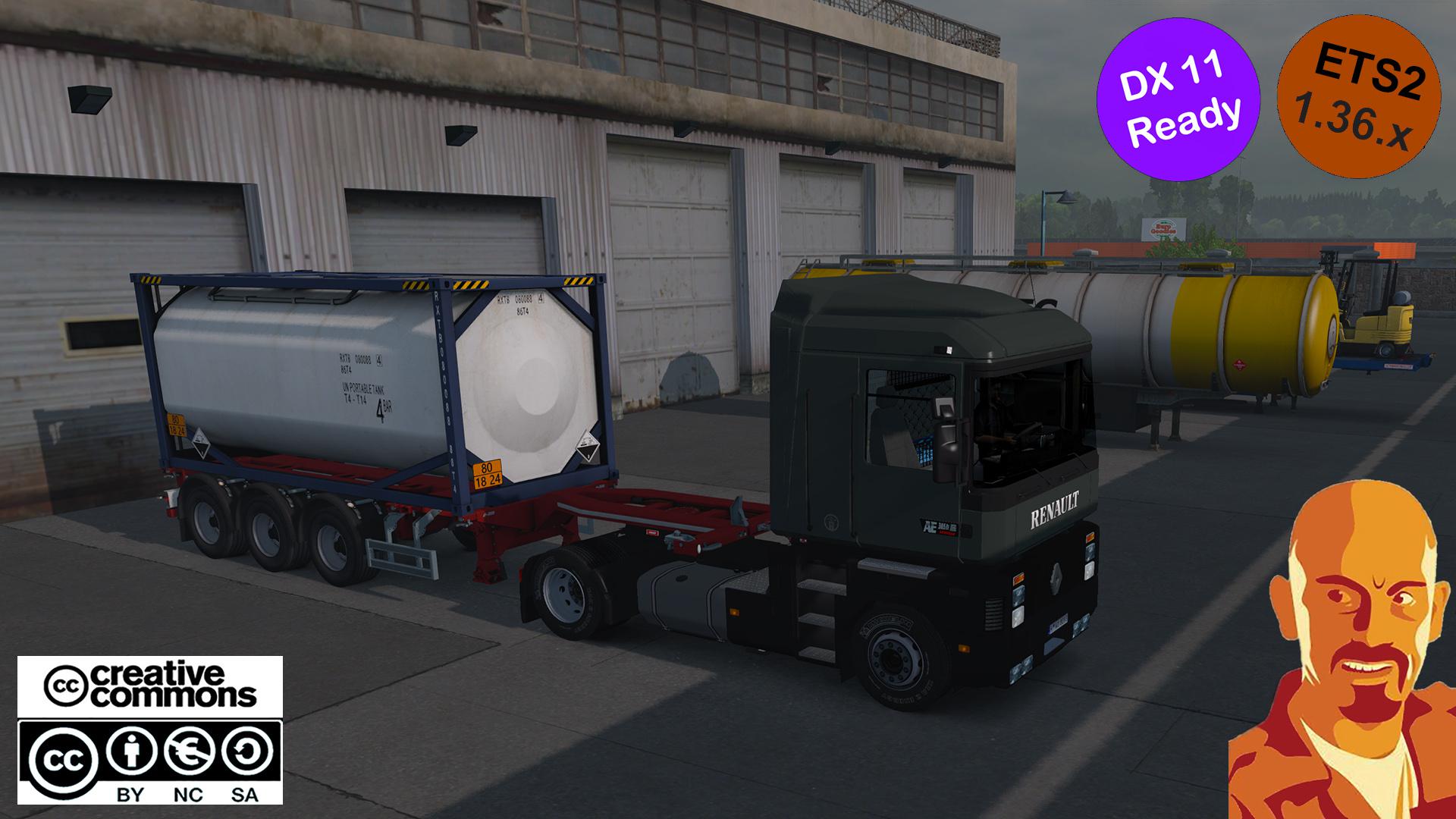 ETS2 - Renault Ae Magnum Truck (1.36.x) (1.36.x)