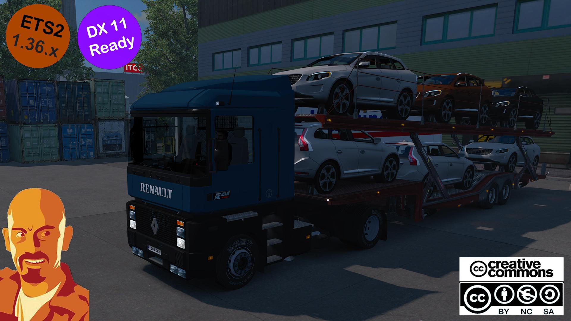 ETS2 - Renault Ae Magnum Truck (1.36.x) (1.36.x)