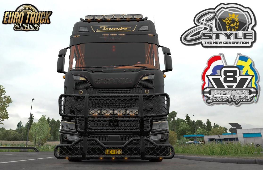 ETS2 - Scania S Sarantos Combo (1.36.x) (1.36.x)