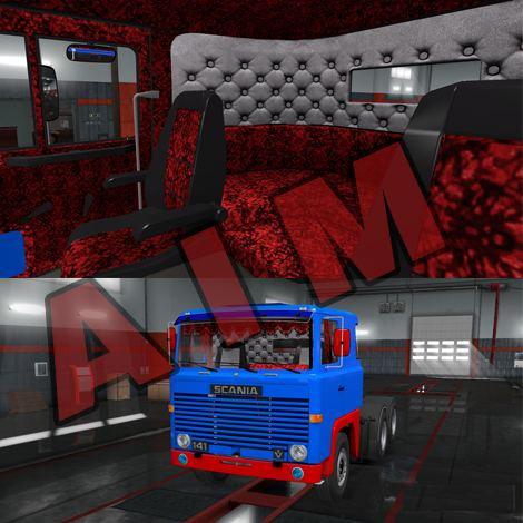ETS2 - Scania 1 Series Special Interior by AIM (1.36.x) (1.36.x) ETS2 - Scania 1 Series Special Interior by AIM (1.36.x) (1.36.x)