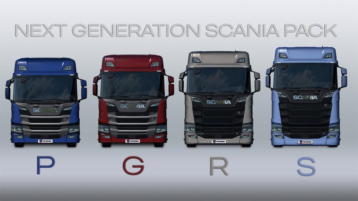 ETS2 - Next Generation Scania P G R S V2.0 (1.36.x) (1.36.x)