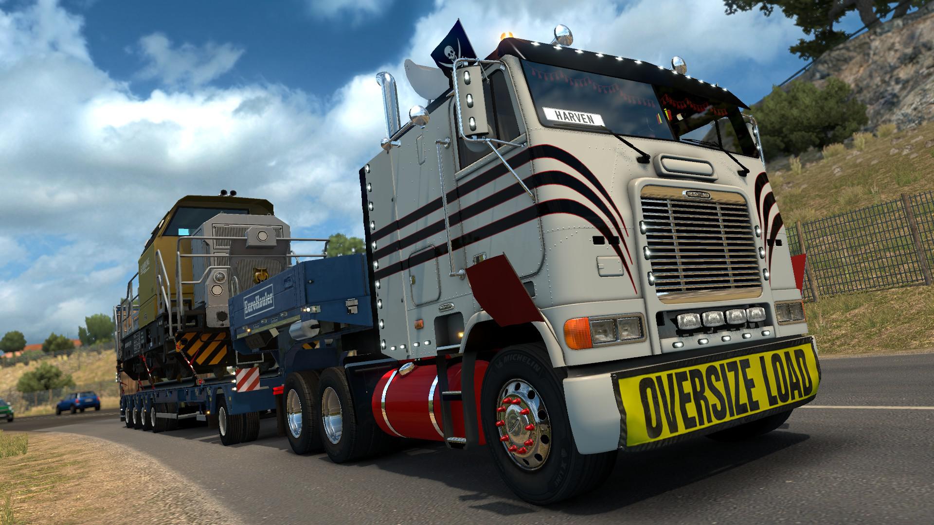 ETS2 - Freightliner FLB Truck V2.0.8 (1.35+) (1.35.x)