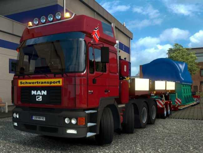 ETS2 - MAN F2000 19.414/604 Truck V2.0 (1.35.X) (1.35.x)