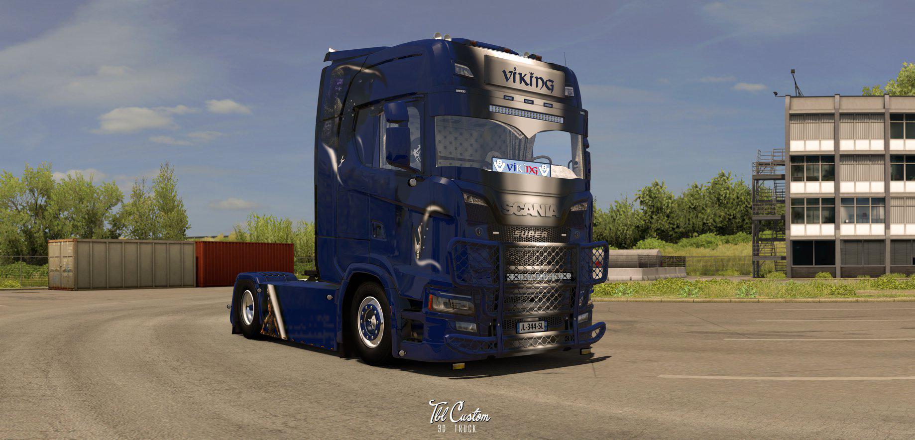 ETS2 - Scania S Viking Combo (1.35.X) (1.35.x)