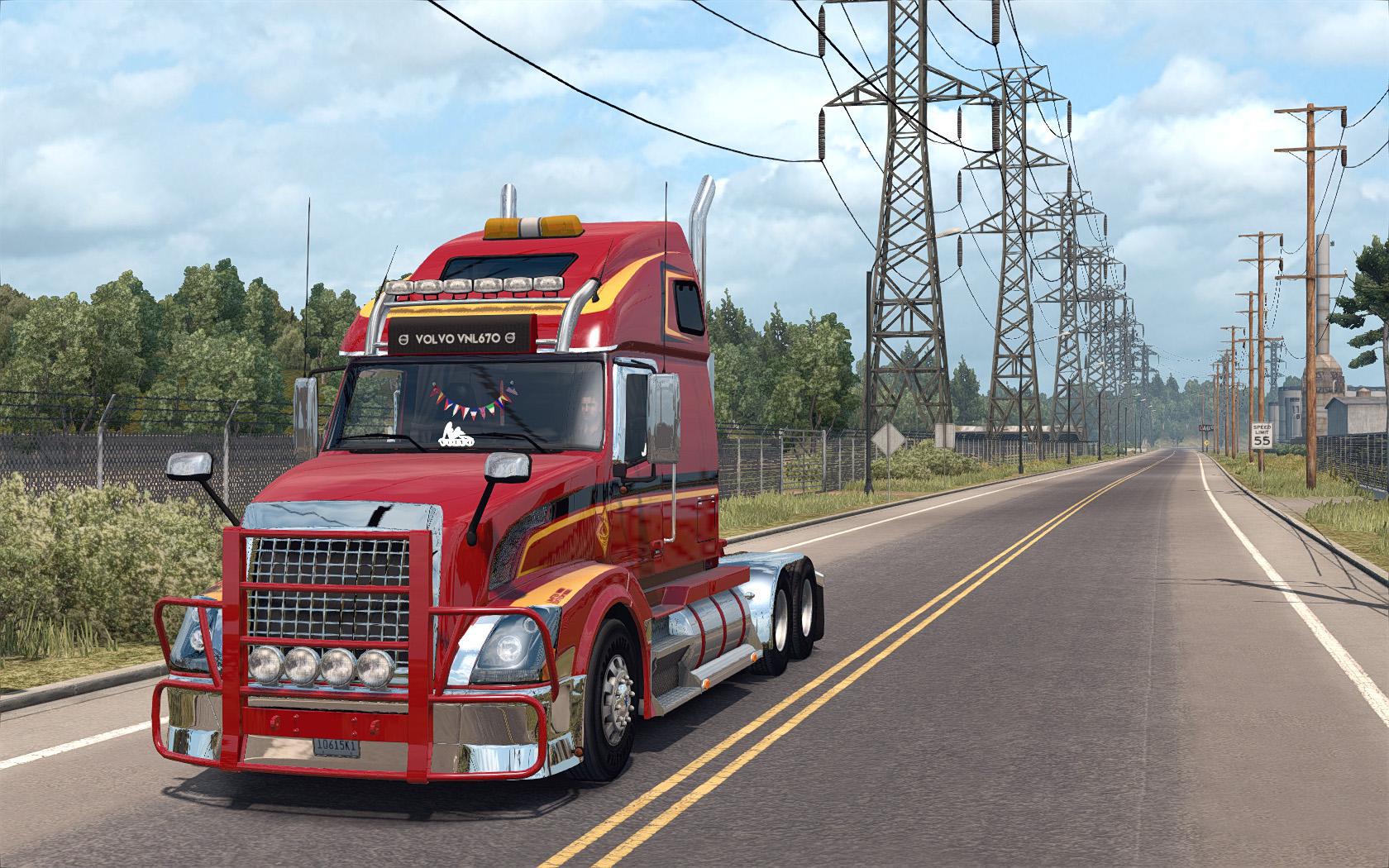 ETS2 - Volvo VNL670 Truck (1.35.X) (1.35.x) ETS2 - Volvo VNL670 Truck (1.35.X) (1.35.x)