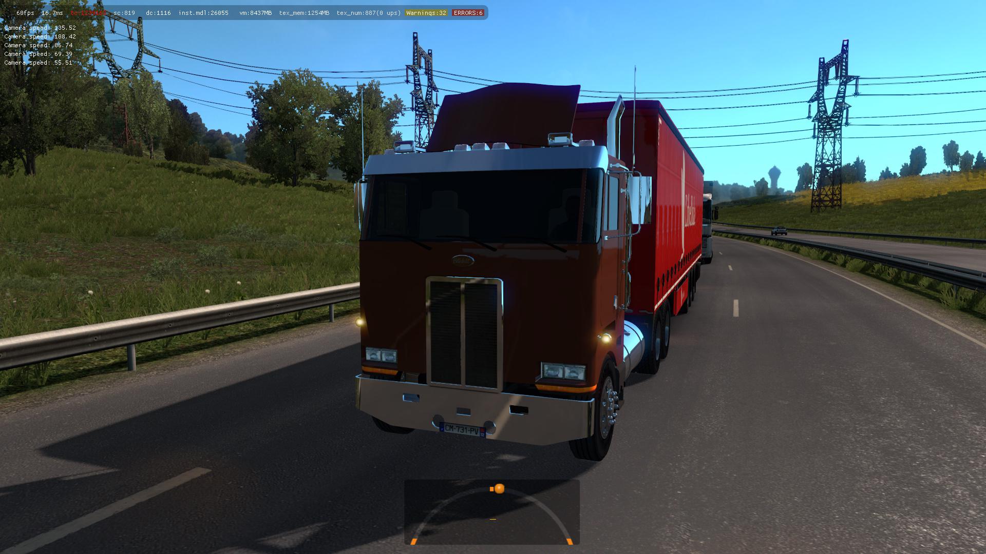 ETS2 - Peterbilt 362 in Traffic (1.35.X) (1.35.x)