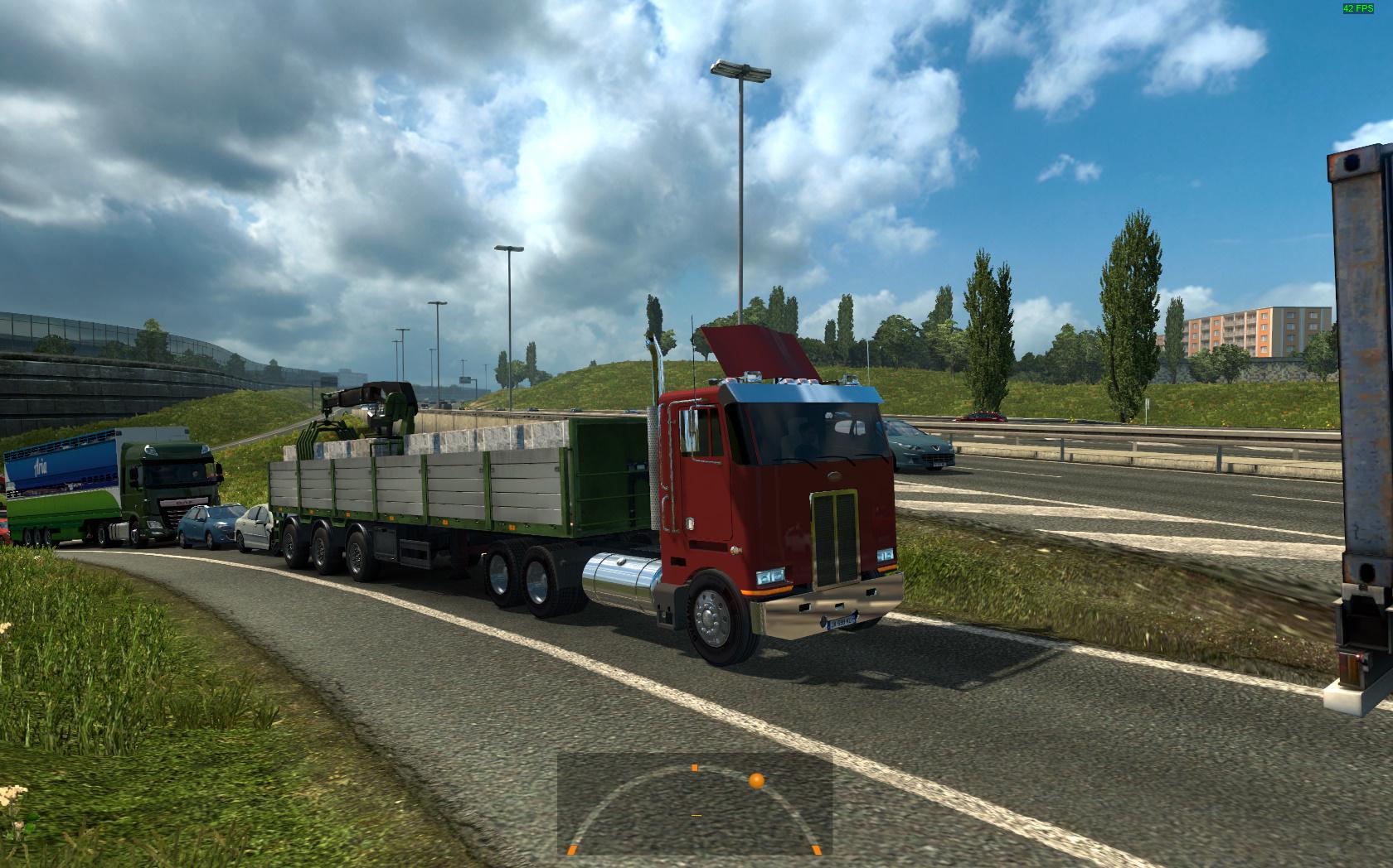 ETS2 - Peterbilt 362 in Traffic (1.35.X) (1.35.x)