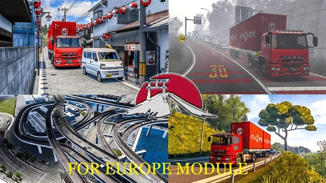 ETS2 - Project Japan for Europe Module V1.1.3 (1.54.x) ETS2 - Project Japan for Europe Module V1.1.3 (1.54.x)