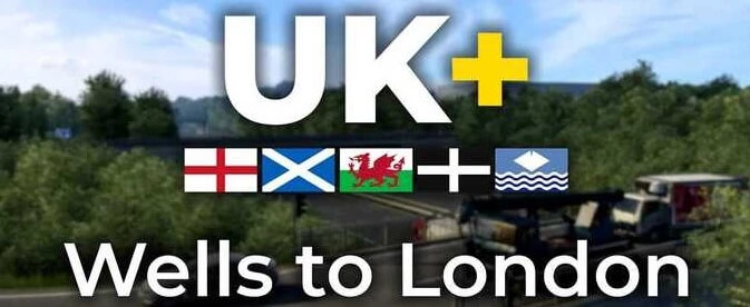ETS2 - UK Expanded (Promods Europe Addon) V1.0 (1.54.x)