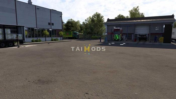 ETS2 - Company Yard in Nuremberg V1.53 (1.53.x) ETS2 - Company Yard in Nuremberg V1.53 (1.53.x)