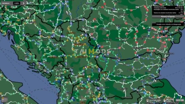 ETS2 - Promods 2.68 & West Balkans Merge v0.6 (1.49.x) ETS2 - Promods 2.68 & West Balkans Merge v0.6 (1.49.x)