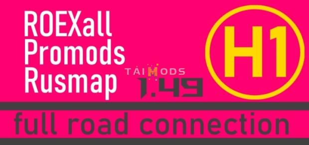 ETS2 - Hybrid 1 & 2: Roextended, Rusmap & Promods+Middle-East Connection (1.49.x) ETS2 - Hybrid 1 & 2: Roextended, Rusmap & Promods+Middle-East Connection (1.49.x)