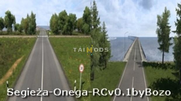 ETS2 - Segezha (Rusmap)and Onega (ROS) Road Connection V0.1 (1.47.x) ETS2 - Segezha (Rusmap)and Onega (ROS) Road Connection V0.1 (1.47.x)
