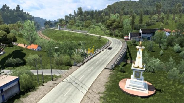 ETS2 - New Map Jateng V3.2 (1.47.x) ETS2 - New Map Jateng V3.2 (1.47.x)