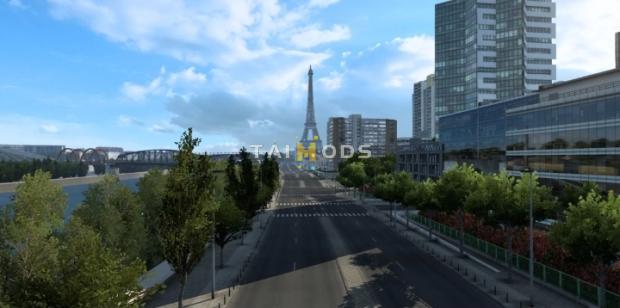 ETS2 - Paris 1:1 Map (1.46.x) ETS2 - Paris 1:1 Map (1.46.x)