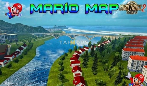 ETS2 - Mario Map (1.46.x) ETS2 - Mario Map (1.46.x)