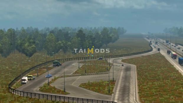 ETS2 - New Parking Areas V1.0 (1.46.x) ETS2 - New Parking Areas V1.0 (1.46.x)