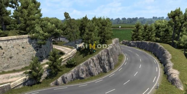 ETS2 - Sud de France Map by Charly V1.5 (1.45.x) ETS2 - Sud de France Map by Charly V1.5 (1.45.x)