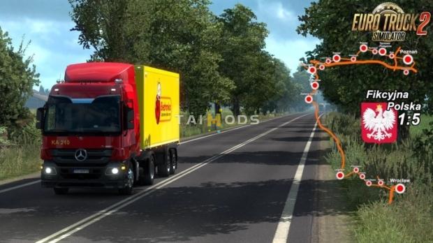 ETS2 - Fikcyjna Polska V1.5.1 (1.45.x) ETS2 - Fikcyjna Polska V1.5.1 (1.45.x)