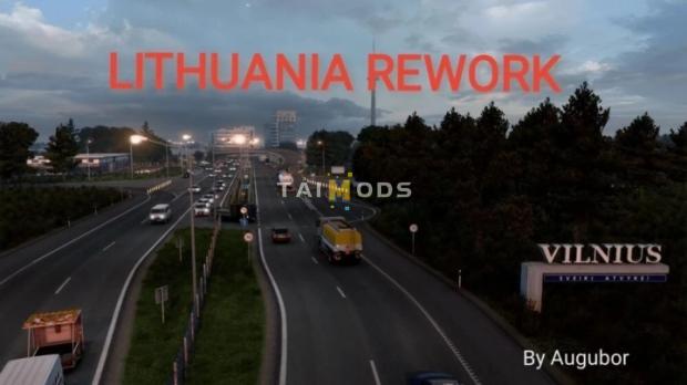 ETS2 - Lithuania Rework Promods Addon V2.0 (1.45.x) ETS2 - Lithuania Rework Promods Addon V2.0 (1.45.x)