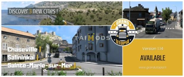 ETS2 - Grand Utopia V1.14.5 (1.45.x) ETS2 - Grand Utopia V1.14.5 (1.45.x)