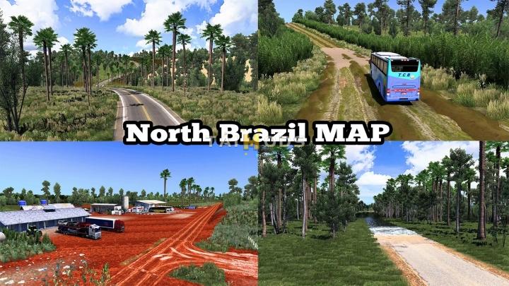 ETS2 - North Brazil Map V5.4 (1.40.x) (1.40.x) ETS2 - North Brazil Map V5.4 (1.40.x) (1.40.x)
