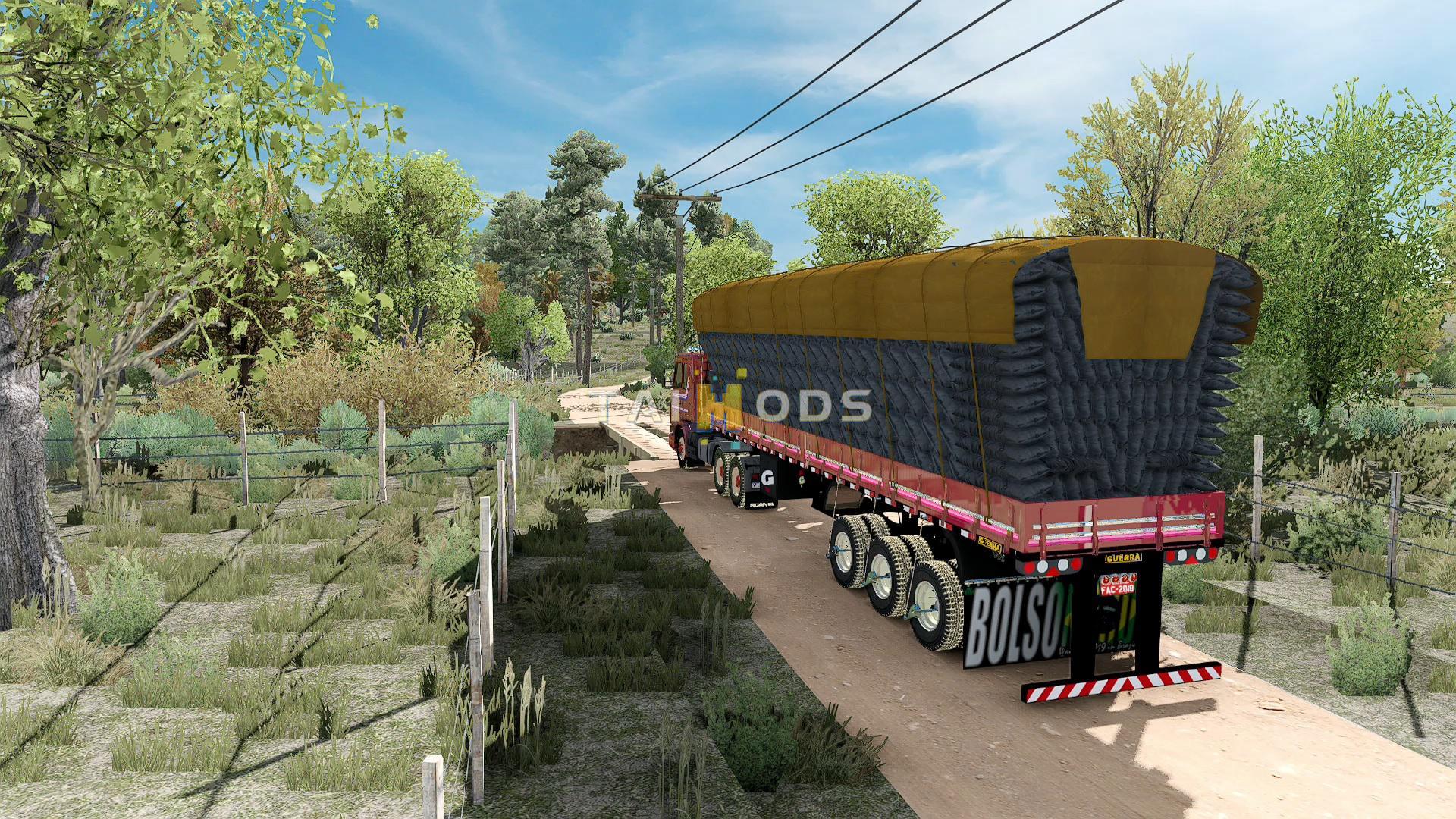 ETS2 - Realistic Brazil Map (Mapa Oeste Baiano) 1.40.x (1.40.x) ETS2 - Realistic Brazil Map (Mapa Oeste Baiano) 1.40.x (1.40.x)